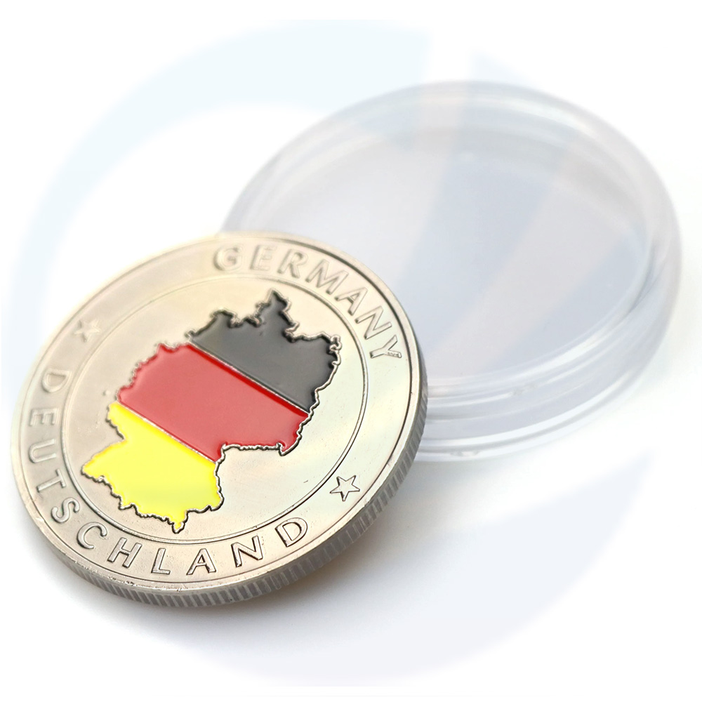 Jerman Souvenir Crafts Commemorative Coin Metal Challenge Coins Silver Gold Custom Coins