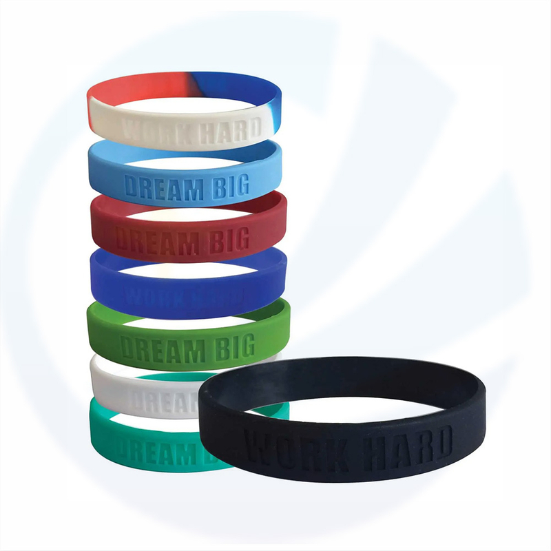 Logo Teks Teks Terkala Terkini Paling Popular Gelang Gelang Gelang Silikon Silicone Parti Custom Running Rubber Wrist Band