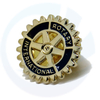 Custom Metal Borong Antarabangsa Drehs Tift Soft Enamel Rotary Club Badge Pin