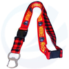 Hotsale Custom Carnival Fiesta Beer Festival Krismas Pembuka Bir Lanyard Keychain dengan Logo Custom Sublimation Printing Neck Tali Botol Pembuka Lanyard