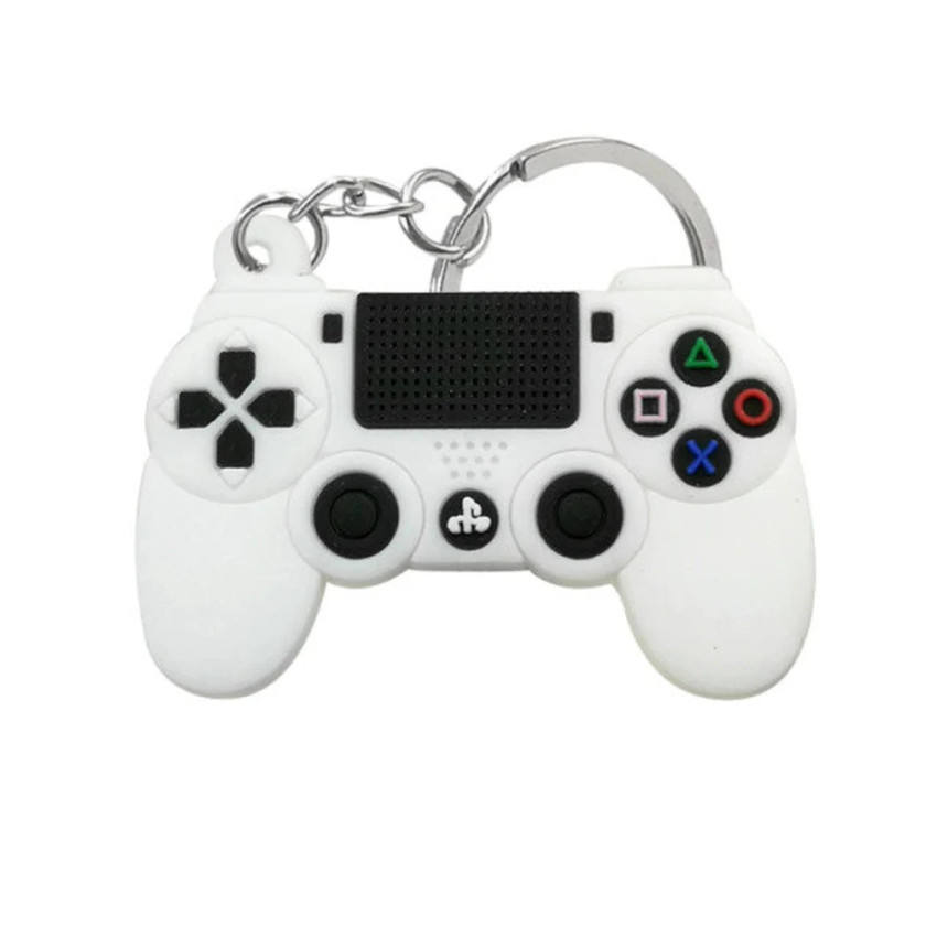 Mesin Permainan Borong Keyring PVC Keychain Soft Silicone Rubber Gamepad Keychain