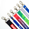 2023 Fesyen Hot Logo Keychain Polyester Lanyards dengan Tali Leher Fesyen Pemegang Kad