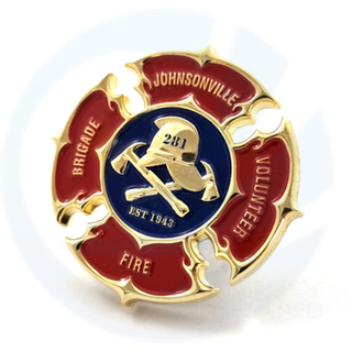 Custom Logo Metal Craft 3D Token Firefighter Coin Coin Collectable Challenge Coin untuk Promosi Promosi Tentera Fireman