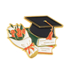 Kelas Pelajar Kelas Lulusan Graduate Hadiah Sarjana Muda Diploma Enamel Lencan Pin Lencana Pin Brooches Pin Enamel Lulusan Custom