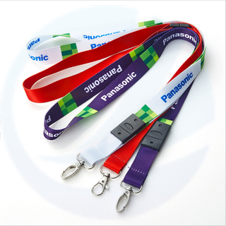 Polyester OEM/OEM OEM/ODM Promosi Promosi Lanyard dan lanyard tali leher lencana ID