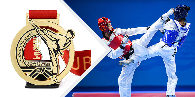 Pingat sukan tersuai: Menghormati Juara Taekwondo