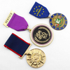 Custom Souvenir Emas Sliver Gangsa Medali Pingat Pingat Medali, Medal of Honor Warfigh