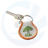 OEM Kilang Promosi Logo Custom Bulroidered Patch Keychain