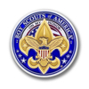 Custom Challenge Metal American Eagle Boy Scout Distinguished Eagle Coins