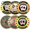 Reka Bentuk Custom Soft Enamel Double Sides 3d Round Collectible Poker Coin, Factory Game Game Token Coin