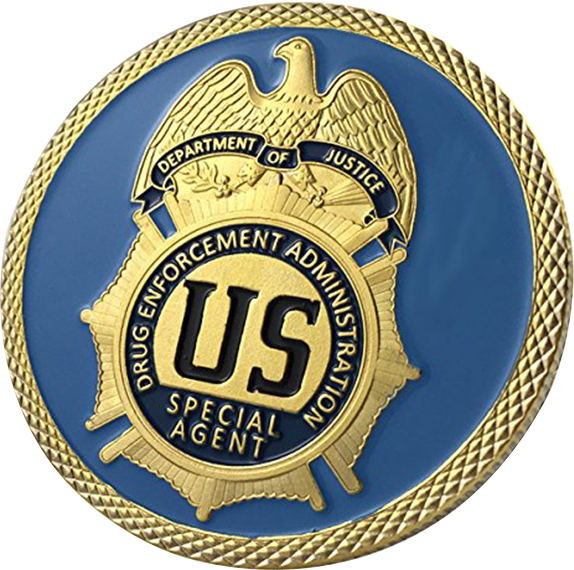 Pembuat duit syiling tersuai Lucu Polis Peribadi Unik U. S. Pentadbiran Penguatkuasa Dadah (DEA) Pegawai Pembetulan Cabaran Syiling