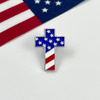 Perhiasan Fesyen Brooches Amerika Syarikat Bendera Amerika Bendera Bendera Kristal Serangga Broche Pin Pereka Pereka Pereka Khas untuk Wanita