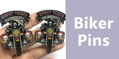 Pin biker