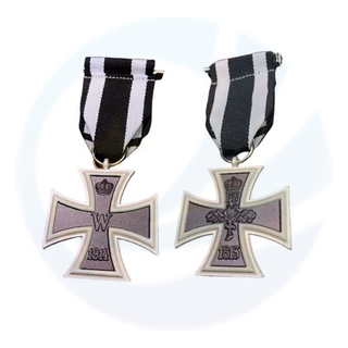 Jerman Custom Murah 1813 1914 1870 WW1 WW2 Jerman Iron Cross Honor Award Medal