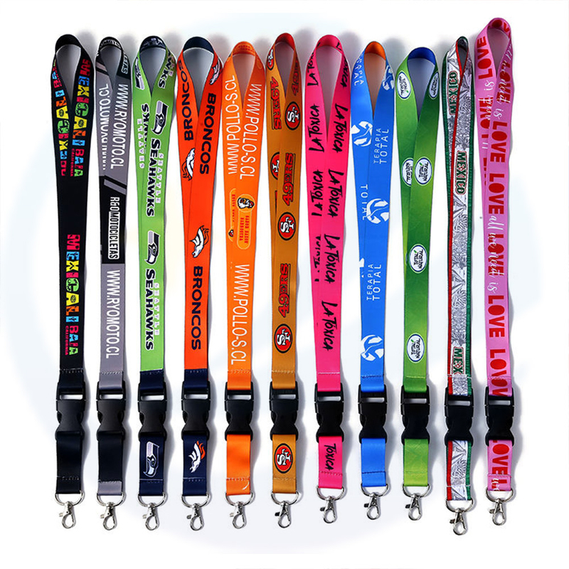 Pemegang Lencana ID Cad Id Lencana Custom Custom Polyester Lanyard Lanyards dengan logo Logo Custom