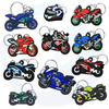 Doll Loket Kartun Animasi Logo Custom Hadiah Motosikal Double-Sided PVC Keychain