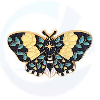Kartun Butterfly Animals Pin Cute Enamel Pins Set Label Lencana Lencana Lain -lucu Hadiah Untuk Pin Pin Pin Pin Haiwan Untuk Seluar Jeans