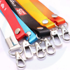 2023 Fesyen Hot Logo Keychain Polyester Lanyards dengan Tali Leher Fesyen Pemegang Kad