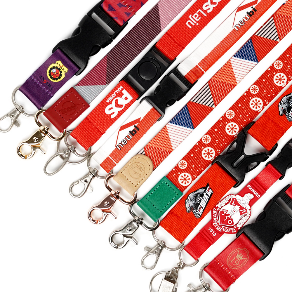 Percetakan Promosi Promosi Lanyard Lanyard Logo Lanyard Tali dengan Klip