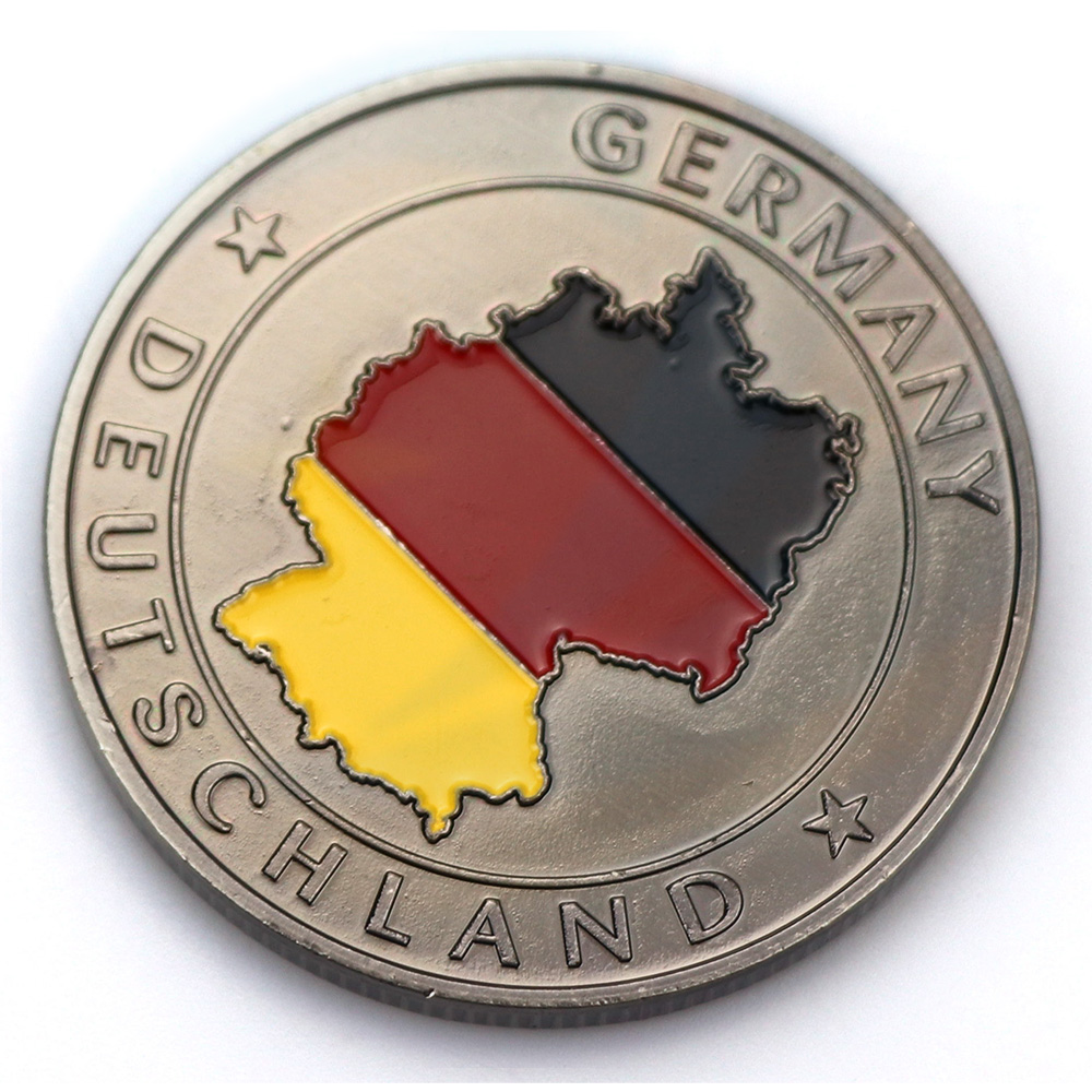 Jerman Souvenir Crafts Commemorative Coin Metal Challenge Coins Silver Gold Custom Coins