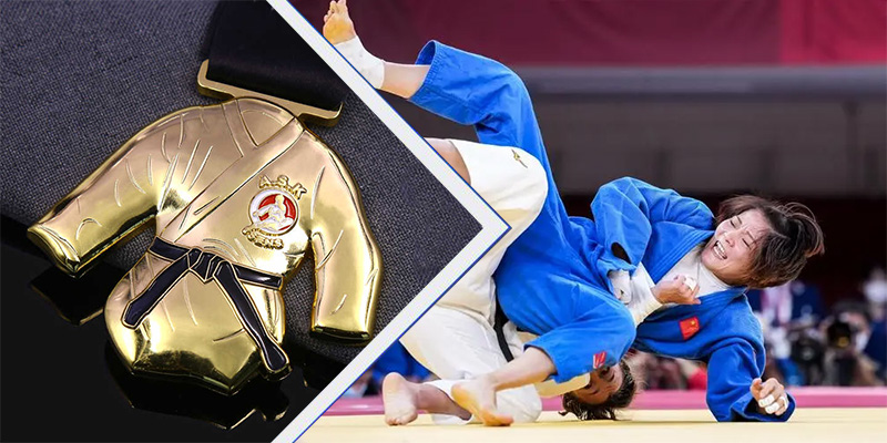 Seni Judo: Pingat Judo Custom