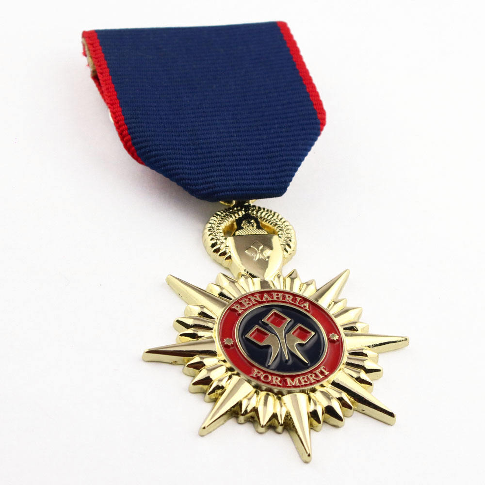 Custom Souvenir Emas Sliver Gangsa Medali Pingat Pingat Medali, Medal of Honor Warfigh