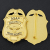 Pegawai Polis Polis Kecil Kecil Pegawai Polis Kecil Kilang Pengilang Metal Crafts Made Nypd Badge Penuh Gold Plating Soft Enamel Custom Lapel Pin