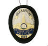 BHPD Beverly Hills Pegawai Pegawai Badge Replica Props dengan No.805