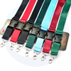 Lanyard Manufacturer Contoh Percuma Promosi Murah Custom Print Polyester Neck Lanyard Dengan Logo