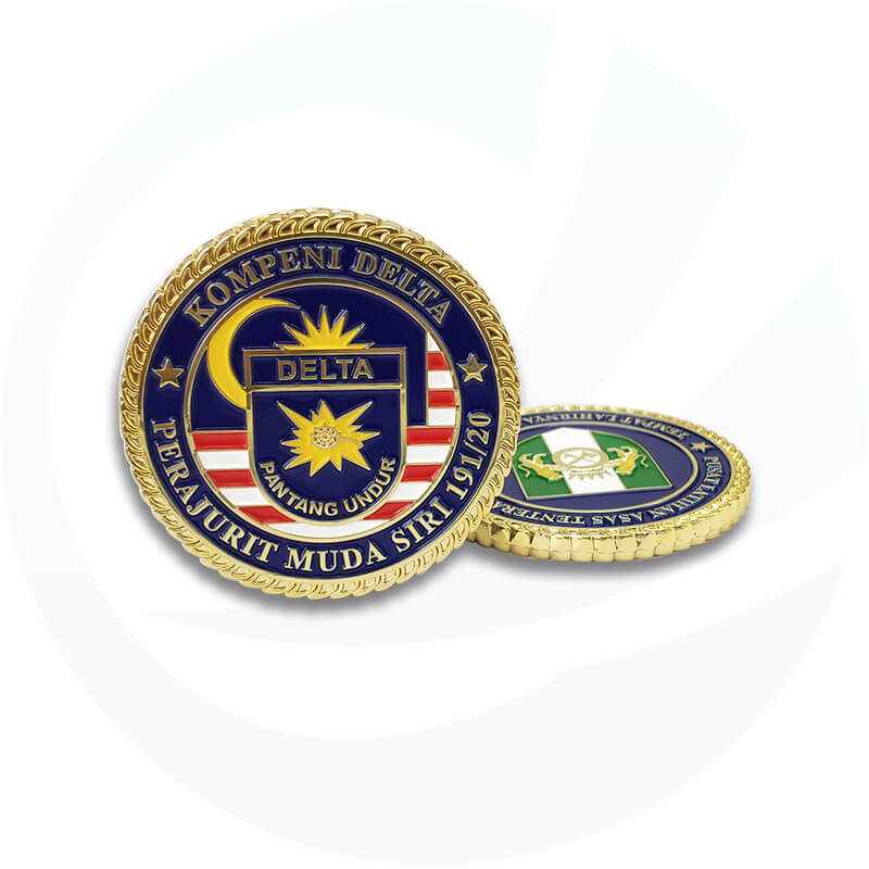 logam berkualiti tinggi Challenge Coin