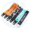 Pemegang Tali Lanyard Polyester Kunci Kunci Premium Tahan Lama Murah Lanyard Key Chain Lanyards