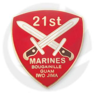 USMC Pin Rejimen Marin ke -21