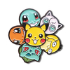 Reka Bentuk Custom Anime Pokemon Badge Haiwan Permainan Haiwan Pokemon Pikachu Pin Pin Pergi Untuk Kanak -kanak