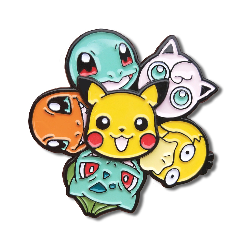 Reka Bentuk Custom Anime Pokemon Badge Haiwan Permainan Haiwan Pokemon Pikachu Pin Pin Pergi Untuk Kanak -kanak