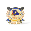 Custom American Baseball Club Number Number Badge Metal Lapel Pin Baseball Team Hat Pin Trading