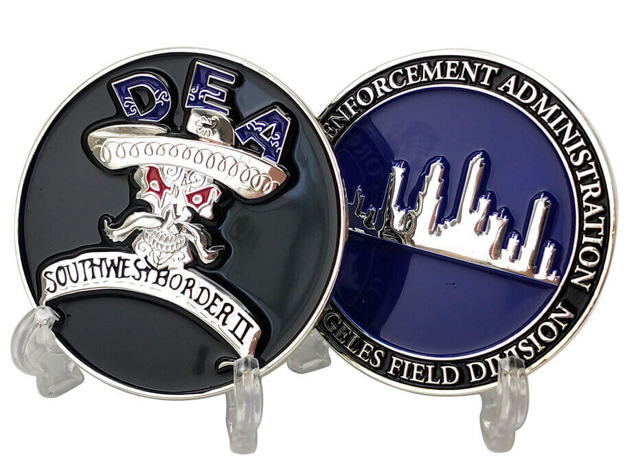 3D Challenge Coins.