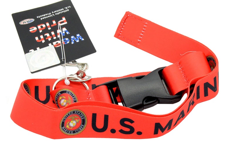 Pencetak Sublimasi Tentera Diri Promosi Polyester Lanyard Id Card Holder Lanyard Dengan Logo Custom