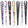 OEM Blank Sublimation Polyester Nylon Masking Lanyard Plain Medal Ribbon Murah Logo Custom peribadi dicetak Lanyard