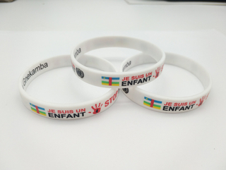 Gelang Wristbands Silicone Custom Logo Rubber Promosi Gelang Silicone