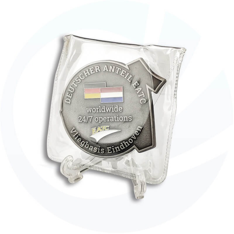 Custom Jerman Air Transport Command Souvenir Challenge Coins