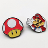 LADGES LADGES LABEL Borong Super Mario Cartoon Anime Pin Mario Bros Enamel Pins Super Mario Metal Pin Untuk Souvenir