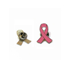 Logo tersuai merah jambu reben payap kesedaran kanser payudara
