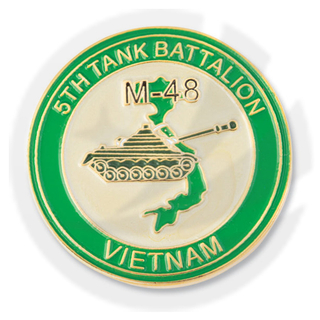 Vietnam - Pin Batalion Tangki ke -5