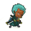 Hot Sale Jepun kartun watak satu keping luffy zoro anime pin bros