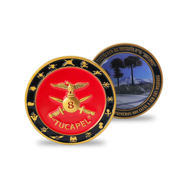 Chile Tentera Laut Tentera Challenge Coin