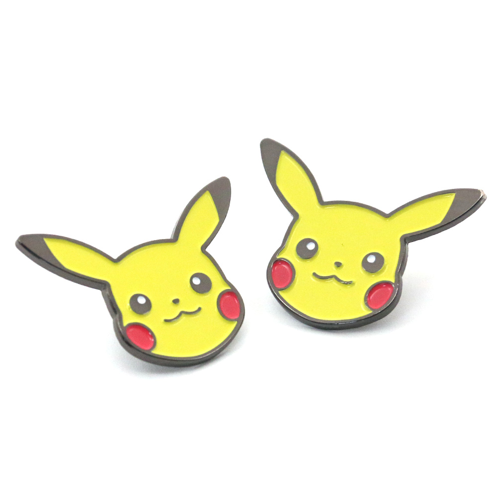 Reka Bentuk Custom Anime Pokemon Badge Haiwan Permainan Haiwan Pokemon Pikachu Pin Pin Pergi Untuk Kanak -kanak