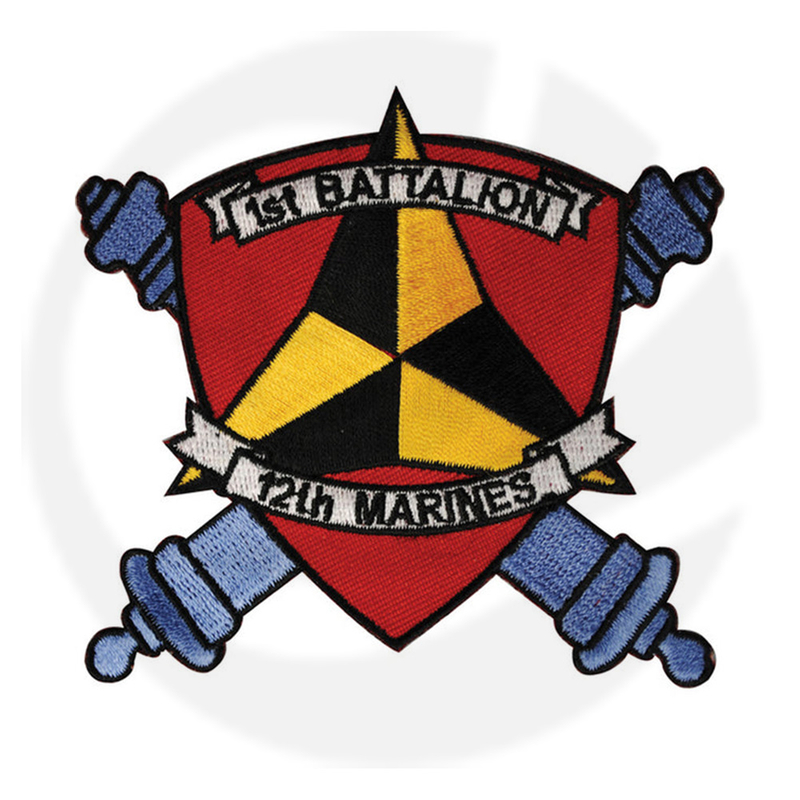 Patch Marin ke -12 Batalion ke -1