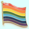 Harga Kilang Kustom Bendera Keras Lembut Enamel Brooch Metal Lapel Pin Rainbow Badge LGBT Gay Pride Pin