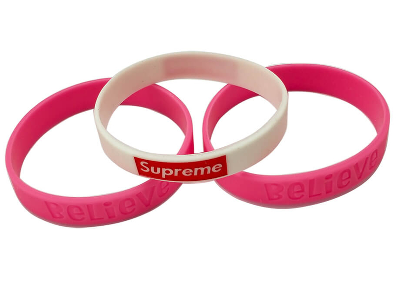 Wristband sukan silikon tersuai kilang